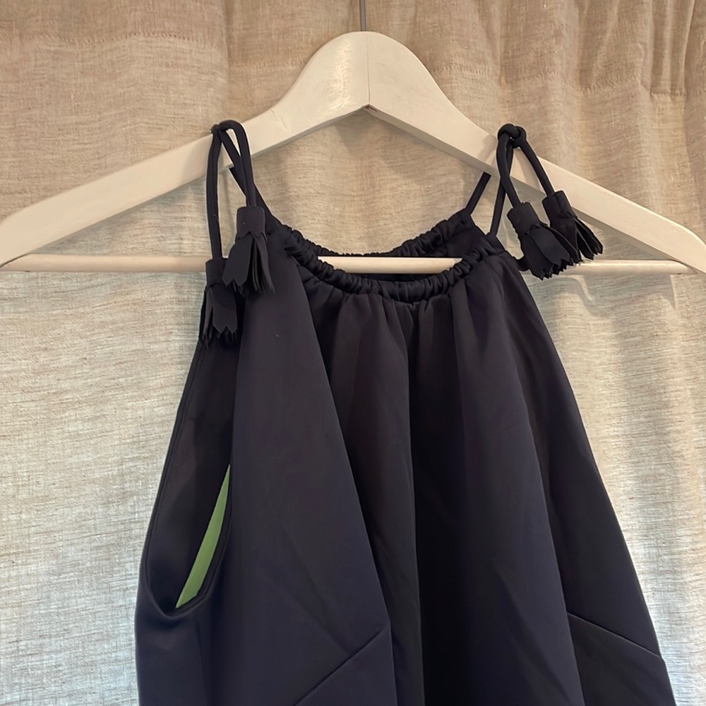 Gretchen Scott tasseled tank NWT!